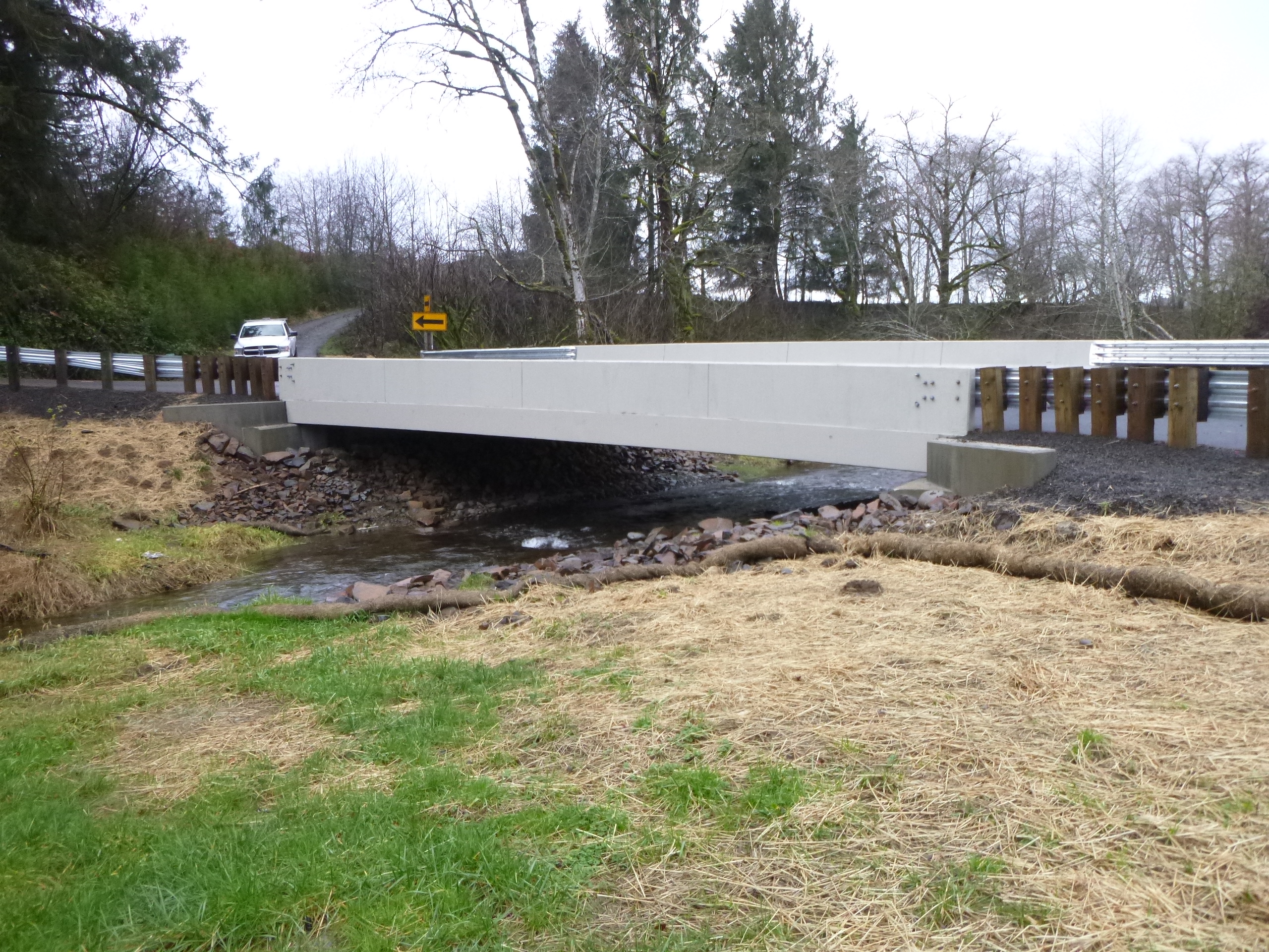 Jenck Road Bridge over Clear Creek